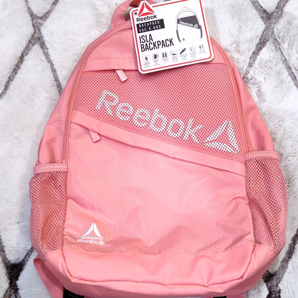 Pink Reebok ISLA backpack
